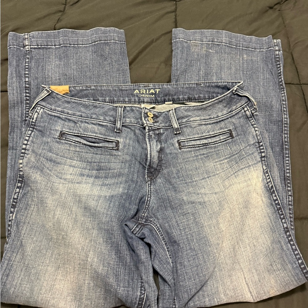 Ariat Women's Light Blue Boot Cut Jeans